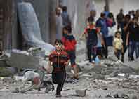 غزه؛ ۵۸۵ شهید و ۳۶۵۰ زخمی