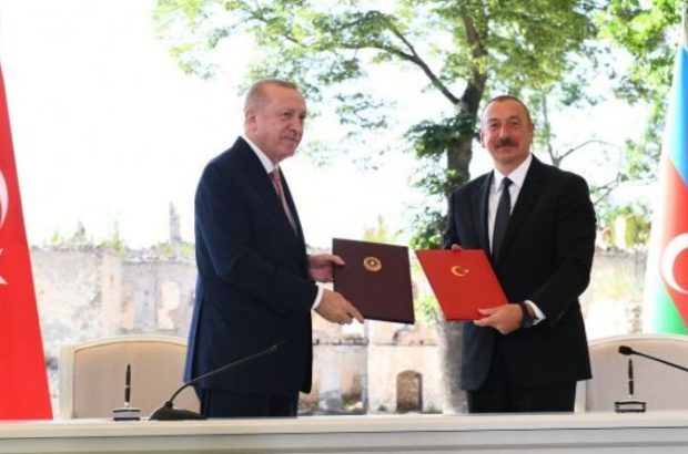 روسای جمهوری آذربایجان و ترکیه بیانیه مشترک امضا کردند